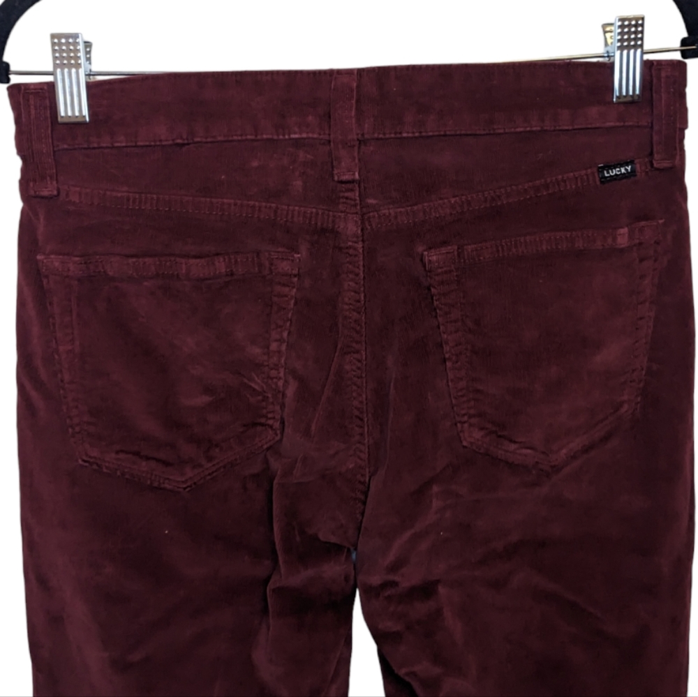 Lucky Brand Women's Ava Skinny Corduroy Pants 29 🍷✨ - Picture 11 of 16